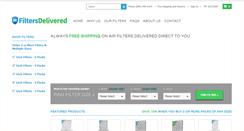 Desktop Screenshot of filtersdelivered.com