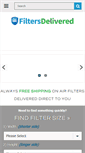 Mobile Screenshot of filtersdelivered.com